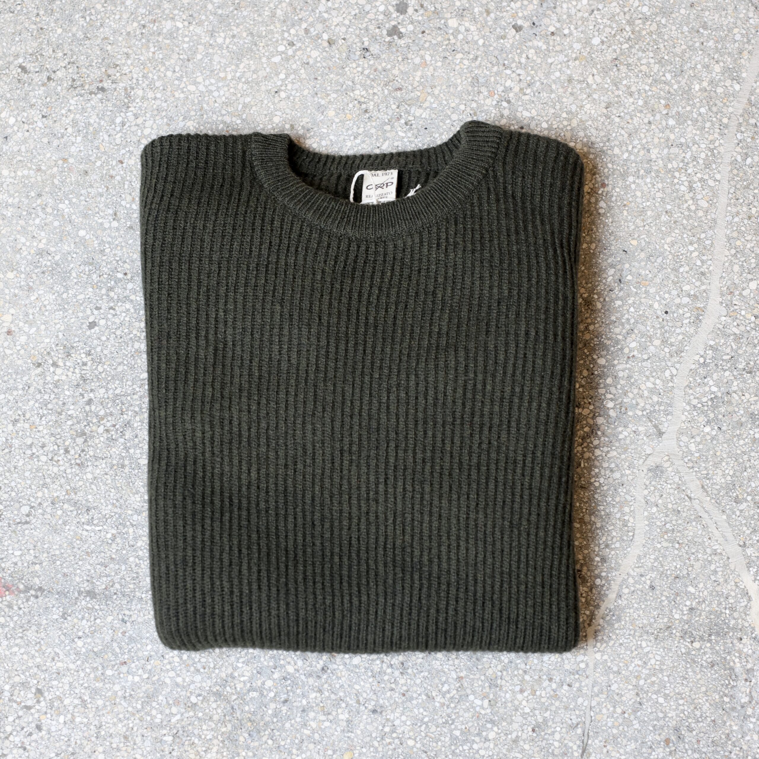 Pullover Strick Grün