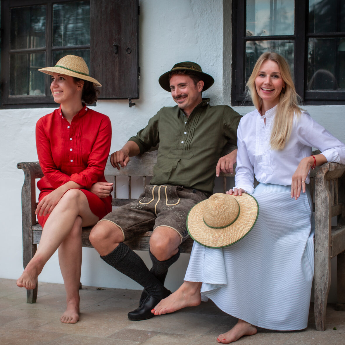 HundSansSchoFRB02Trachtenhut Sommerrot