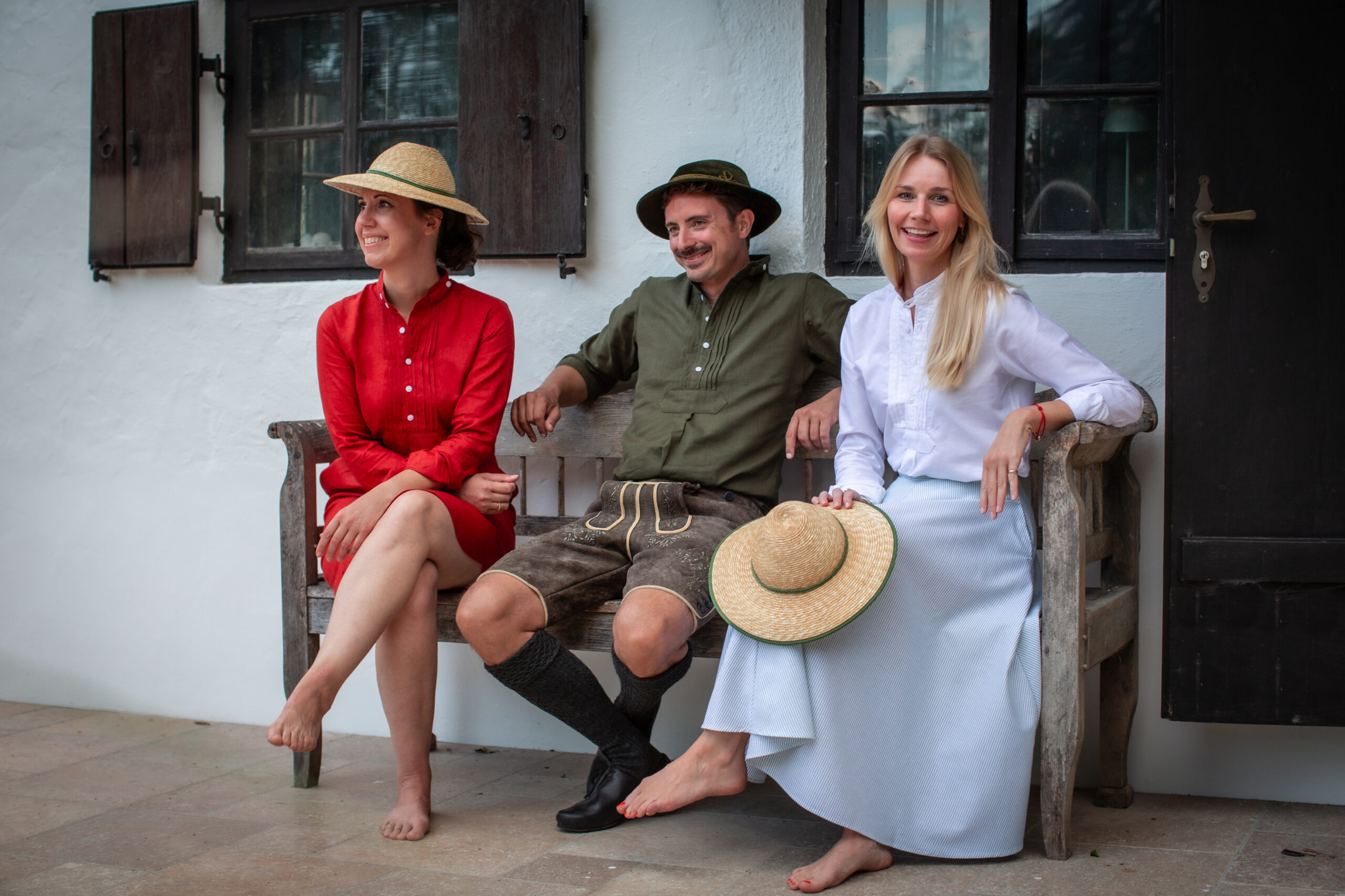 HundSansSchoFRB02Trachtenhut Sommerrot