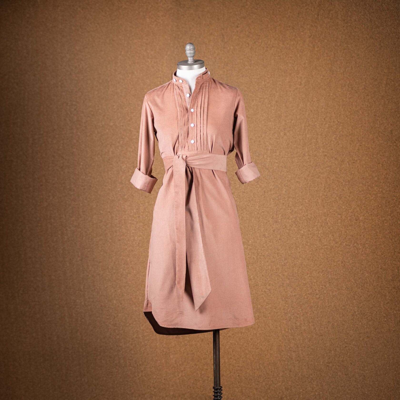 hund sans scho kleid cord rosa 3