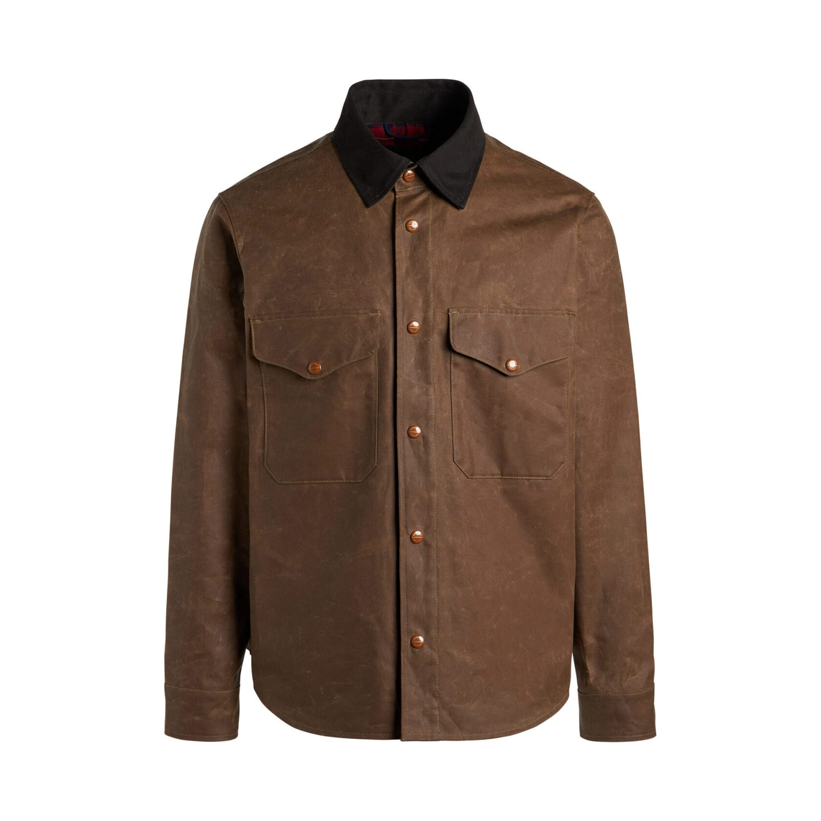 ManifatturaCeccarelliHeavyShirtDarkTan ManifatturaCeccarelliHeavyShirtDarkTan